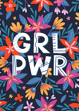 Girl Power Floral Design