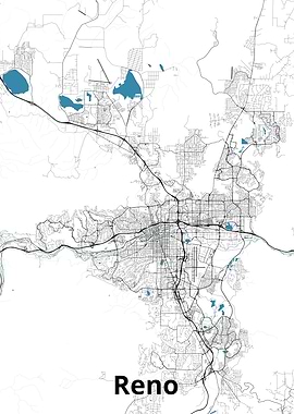 Reno City Map