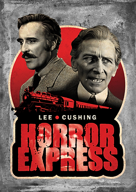 Horror Express Poster (1972 retro horror)