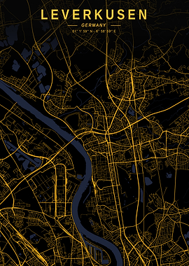 Leverkusen Golden Map