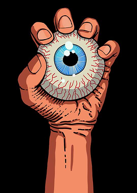 Hand Holding Eyeball