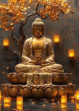 Golden Buddha Statue