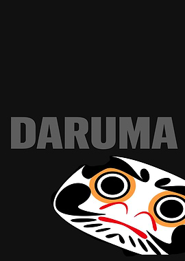 Daruma Japanese Mask