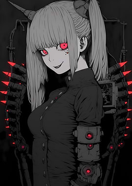 Cyberpunk Anime Girl