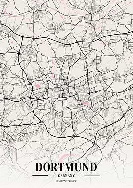 Dortmund City Map