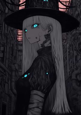 Cyberpunk Anime Girl