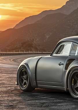 Classic Car Sunset