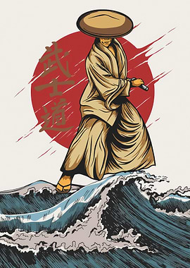 Samurai on the Wave