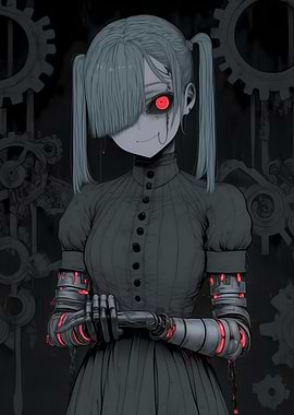 Cyberpunk Anime Girl