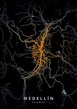 Medellin City Map
