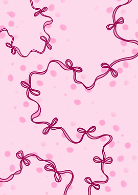 Pink Bow Pattern