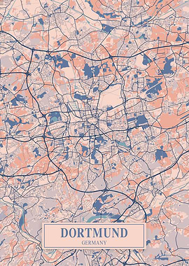 Dortmund City Map