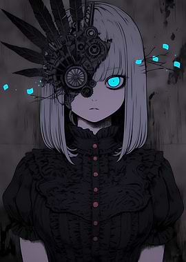 Cyberpunk Anime Girl