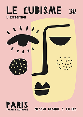 Cubism Exhibition Poster