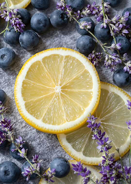 Lemon, Blueberry, and Lavender