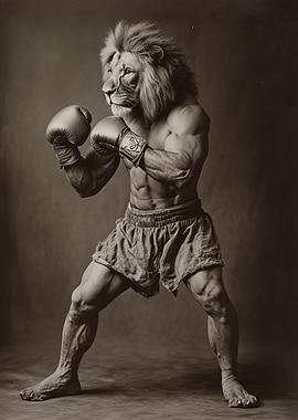 Lion Boxer