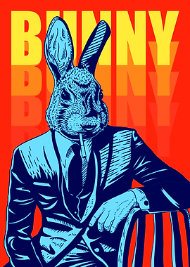 Bunny in Suit