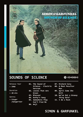 Sounds Of Silence (1966) Album by Simon & Garfunkel