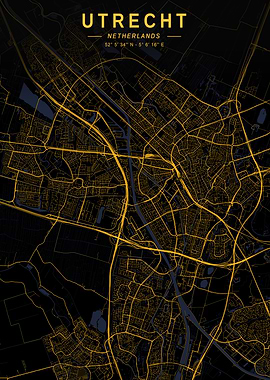 Utrecht Golden Map