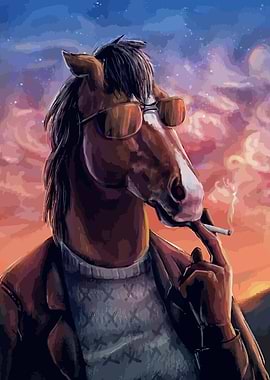 BoJack Horseman Sunset