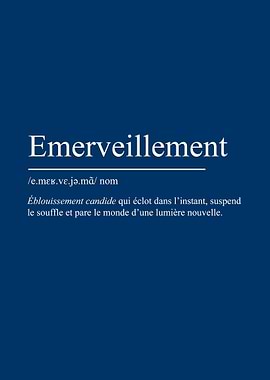 Emerveillement