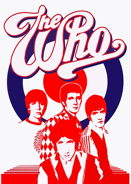 The Who Band Poster