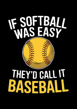 Funny Softball Quote