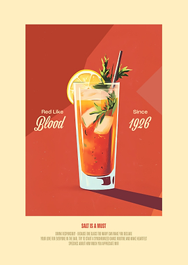 Red Blood Cocktail