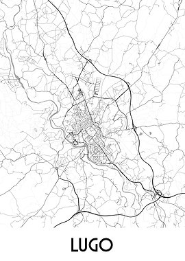Lugo City Map