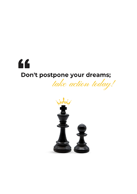Chess Motivation Poster