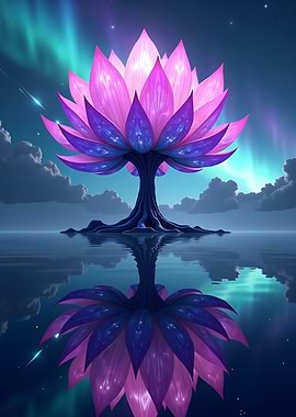 The Cosmic Lotus Bloom