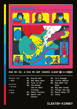 Dig Me In: A Dig Me Out Covers Album (2022) Album by Sleater-Kinney