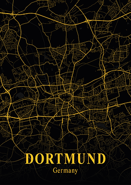 Dortmund City Map