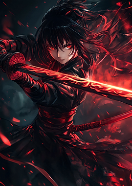 Anime Swordswoman