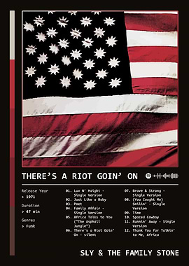 There's a Riot Goin' On (1971) Album by Sly & The Family Stone