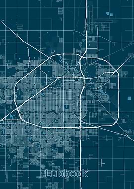 Lubbock City Map