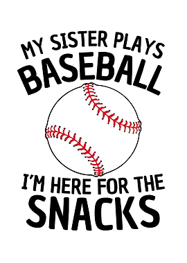 Funny Baseball Sister