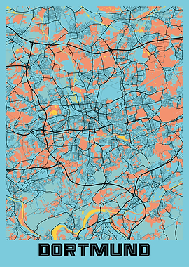 Dortmund City Map