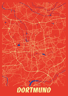 Dortmund City Map