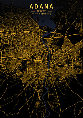 Adana Golden Map