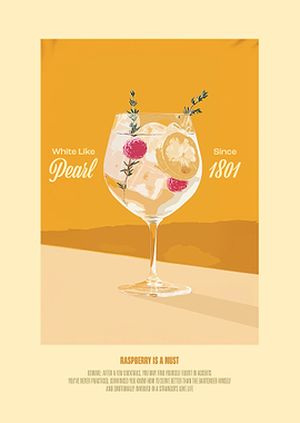 Raspberry Gin Cocktail