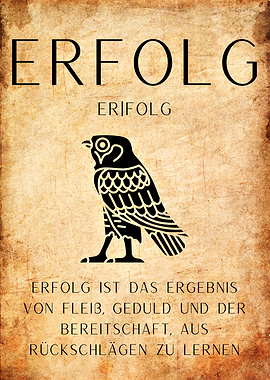 Success Quote with Falcon