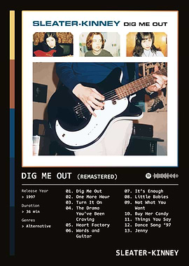 Dig Me Out (1997) Album by Sleater-Kinney