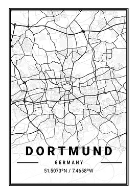 Dortmund City Map