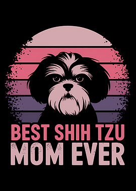 Shih Tzu Mom Graphic