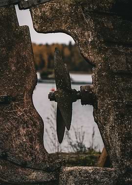 Rusty Ship Propeller