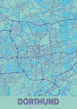 Dortmund City Map