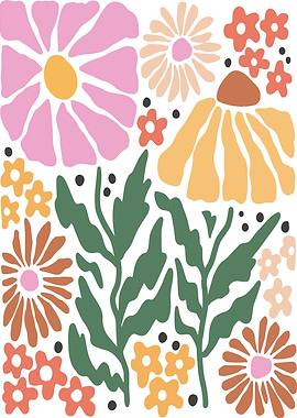 Floral Pattern Art Print