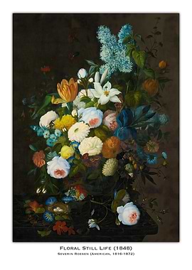 Floral Still Life Painting
