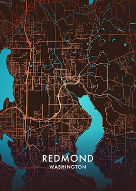 Redmond Washington Map